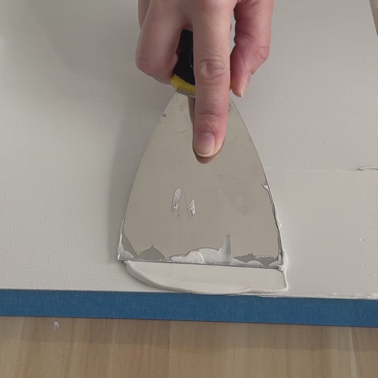 process video for imperfect squares textured artwork