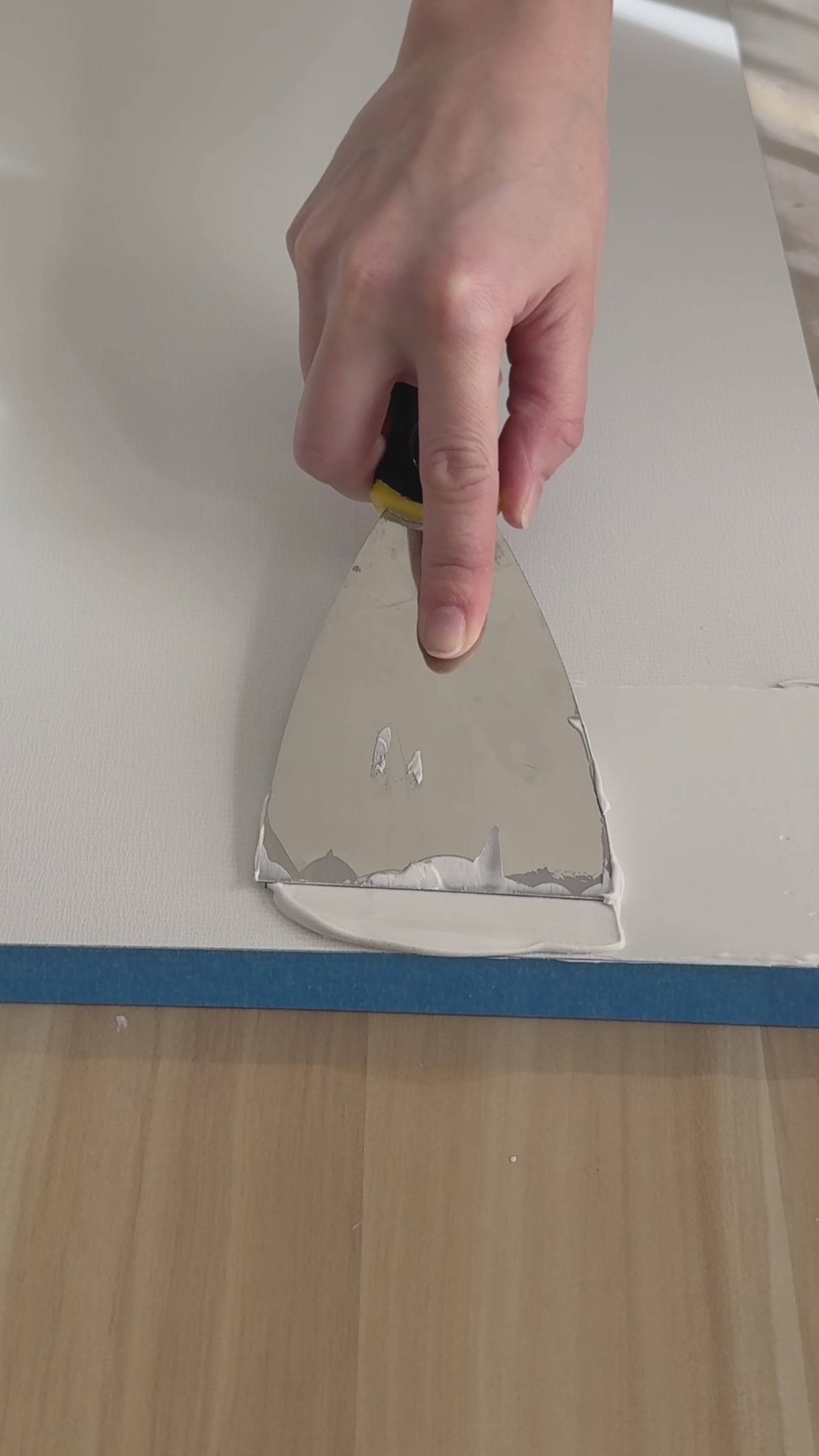 process video for imperfect squares textured artwork