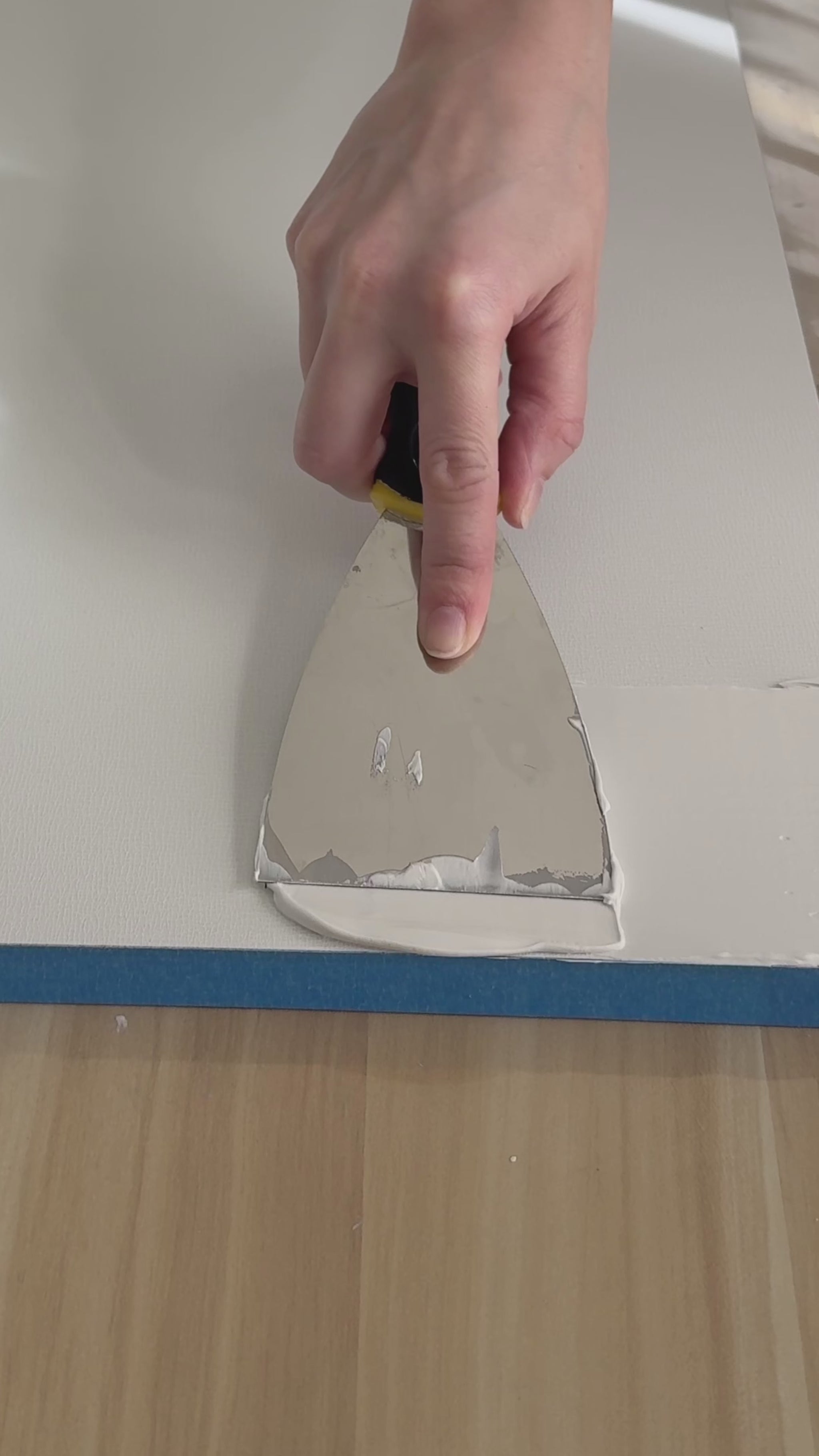 process video for imperfect squares textured artwork